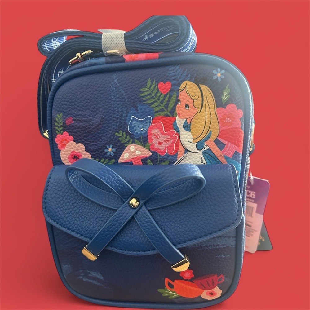 Loungefly Blue Alice in Wonderland Bag